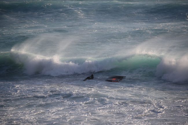 JUlien Bouyer Duck Dive Naish Wing