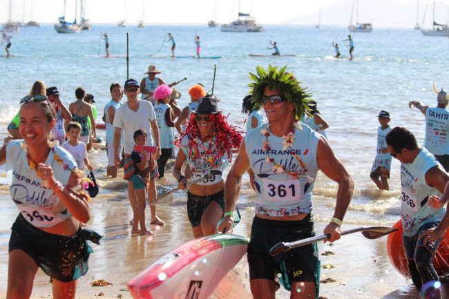 Air France Paddle Festival winners